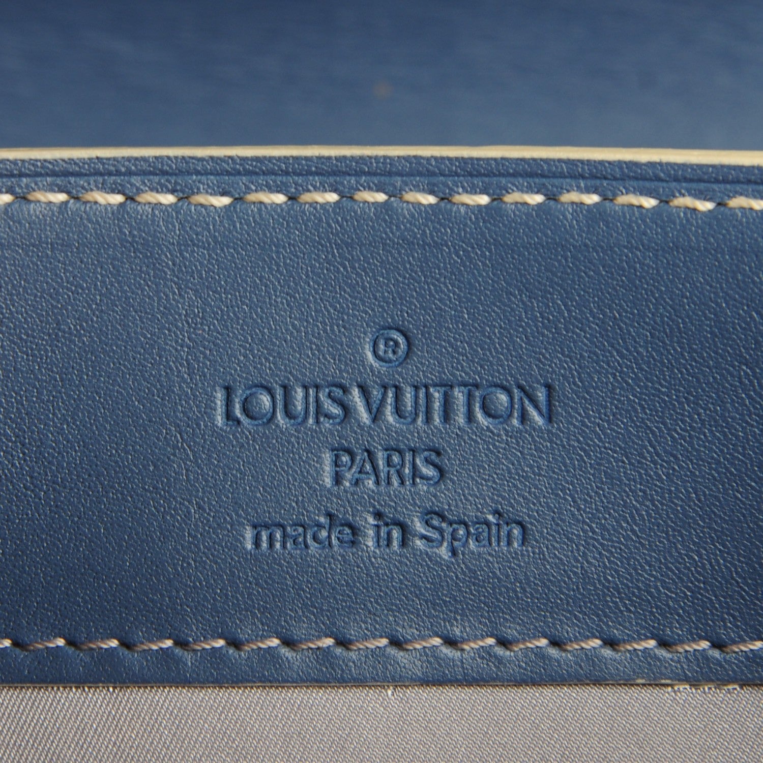 Louis Vuitton Suhali Le Talentueux Blue 7 of 8