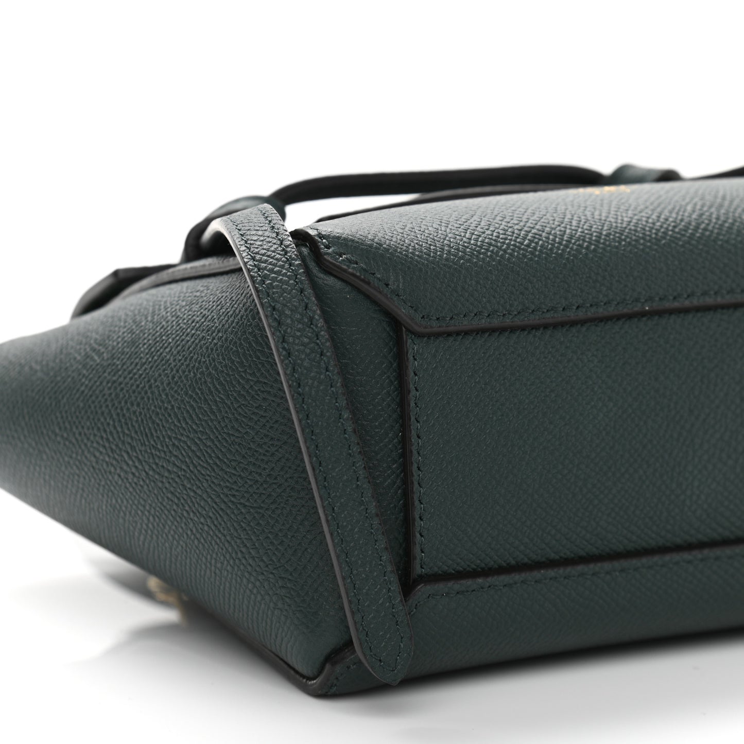 Grained Calfskin Pico Belt Bag Amazone