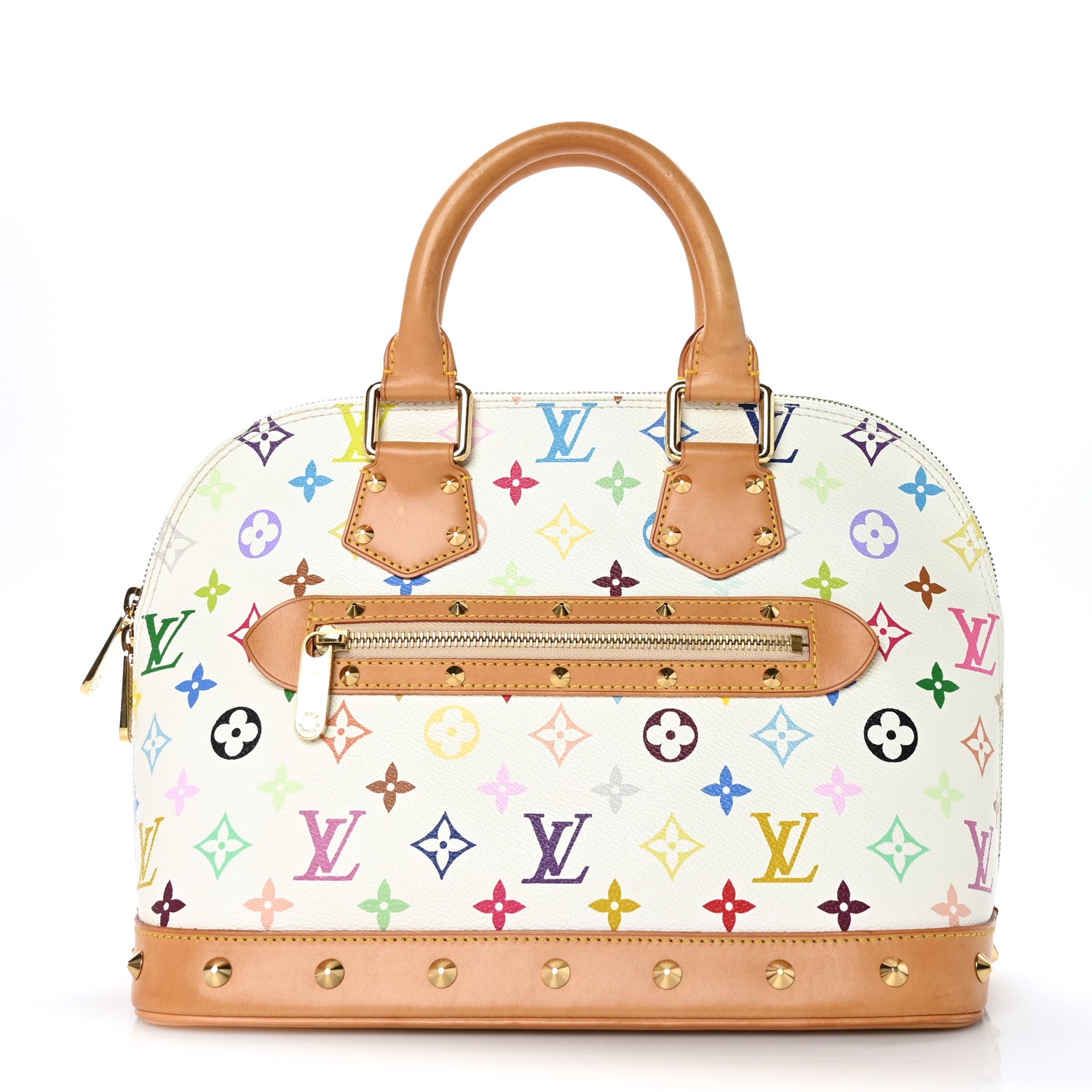 Louis Vuitton Monogram Multicolor Alma White 1 of 10