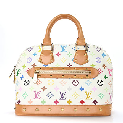 Louis Vuitton Monogram Multicolor Alma White 1 of 10