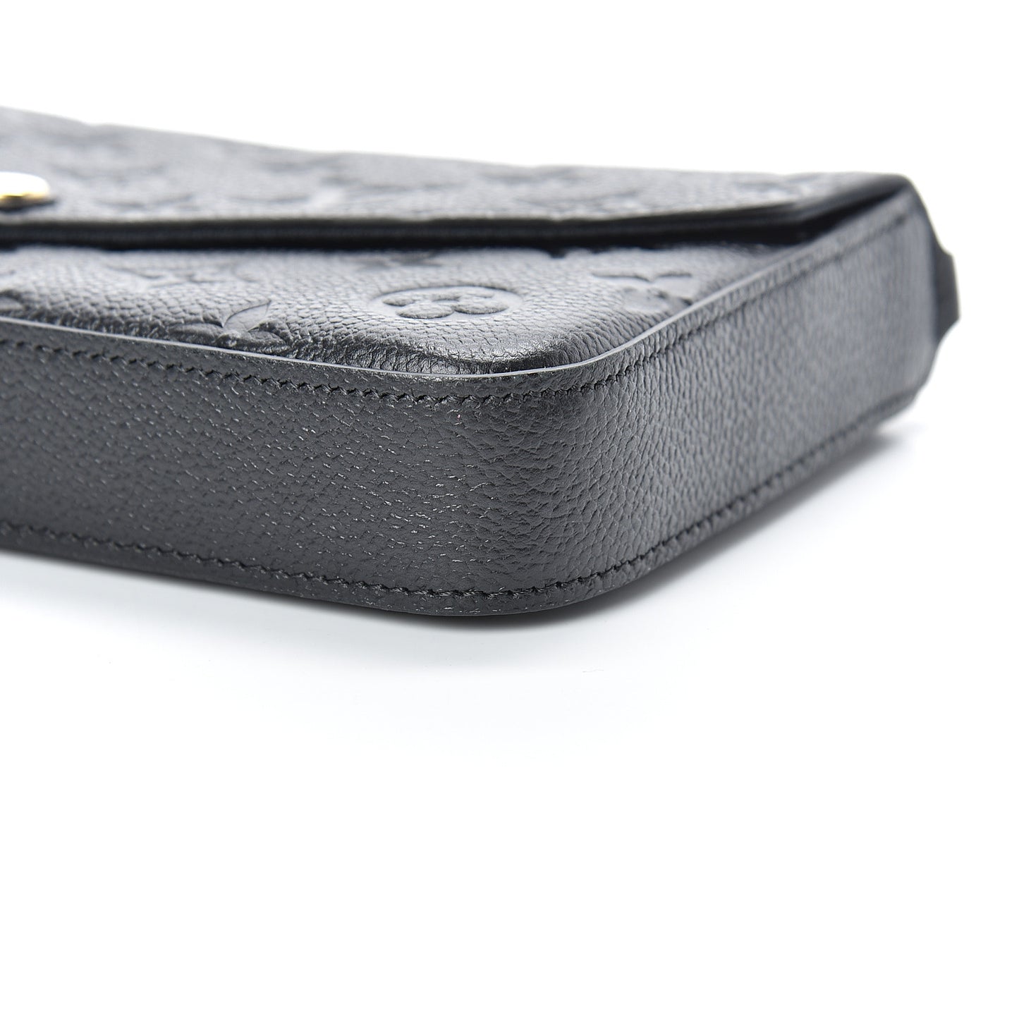 Empreinte Pochette Felicie Chain Wallet Black