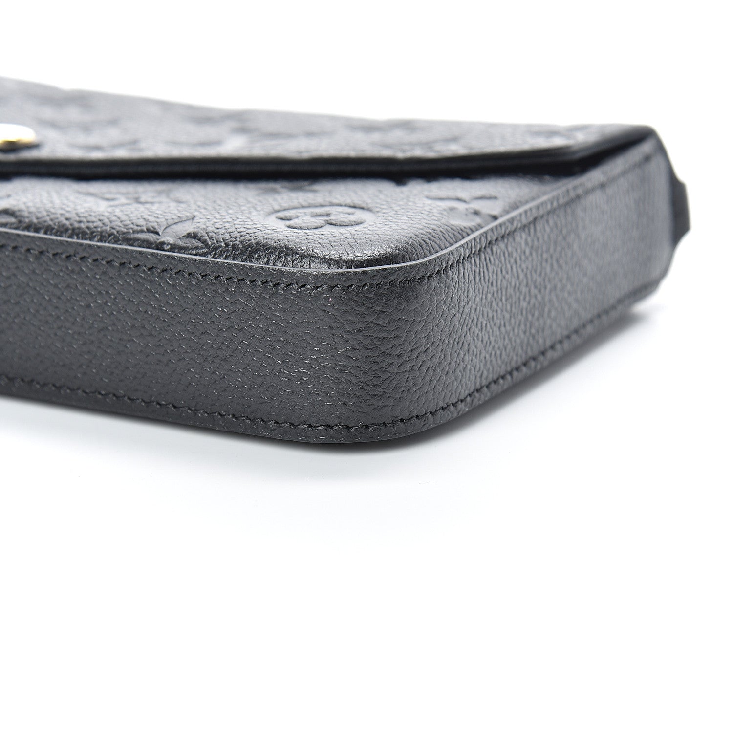 Louis Vuitton Empreinte Pochette Felicie Chain Wallet Black 12 of 12