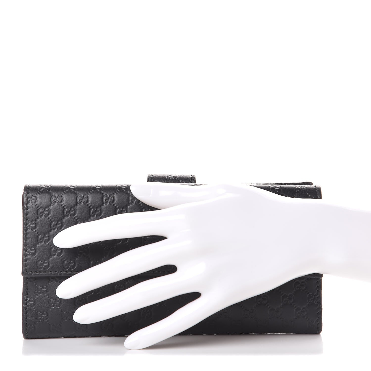 Gucci Microguccissima Continental Flap Wallet Black 2 of 11