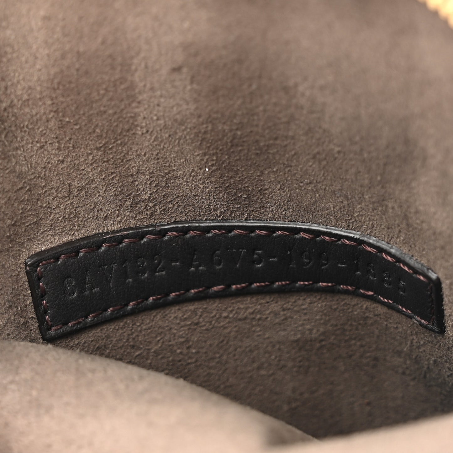 Fabric Jacquard FF 1974 Cell Pocket Strap You Tobacco Moro Black