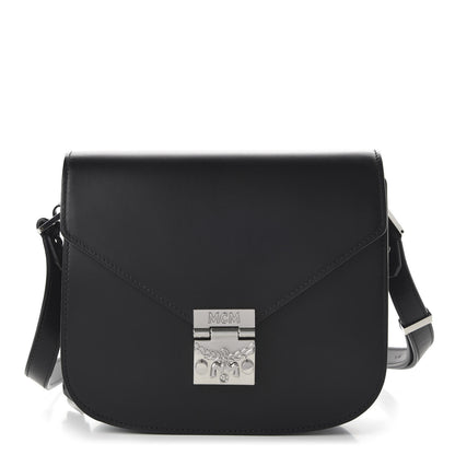 MCM Calfskin Small Patricia Crossbody Bag Black 1 of 9