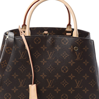Louis Vuitton Monogram Montaigne MM 6 of 8