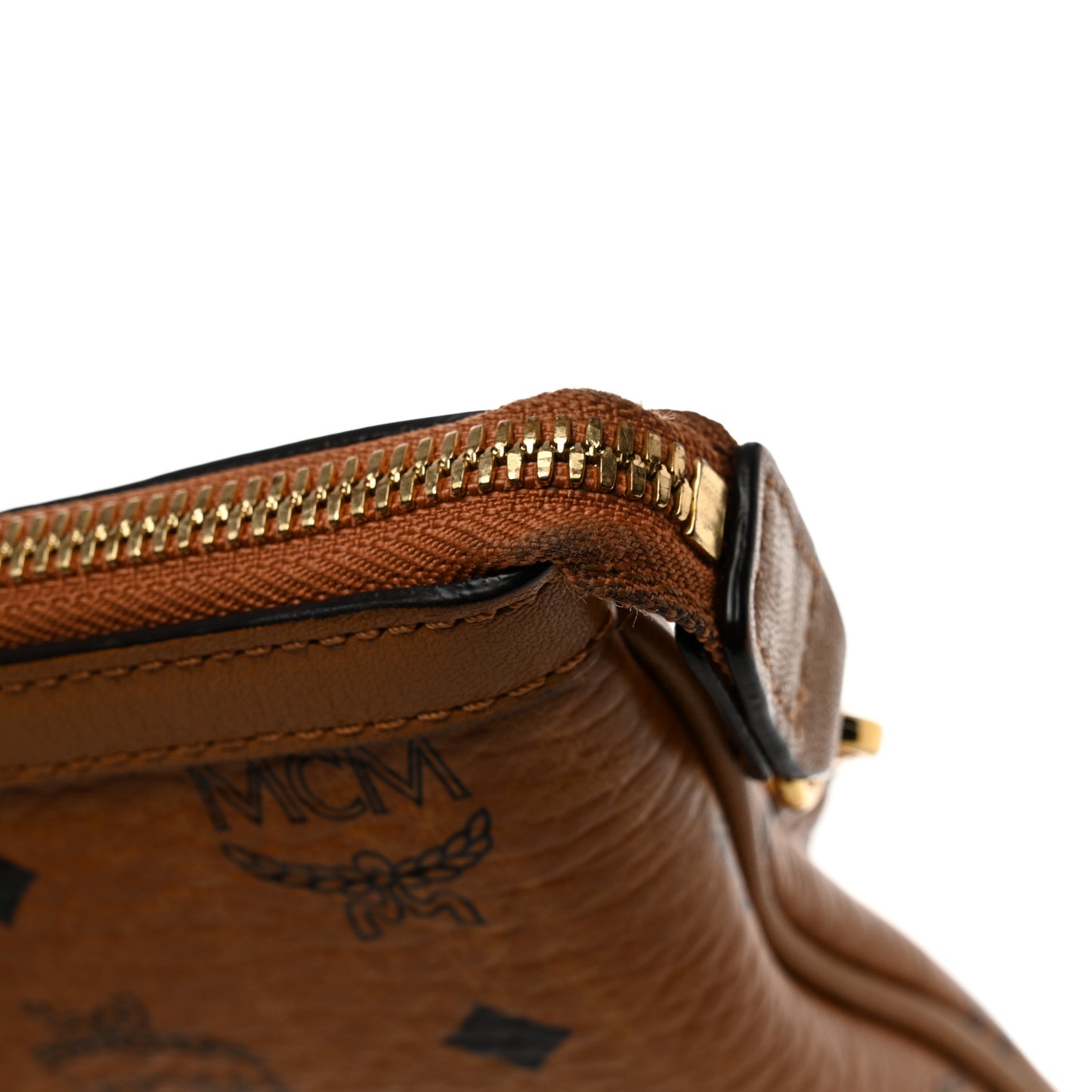 Visetos Liz Shopper Tote Pouch Cognac