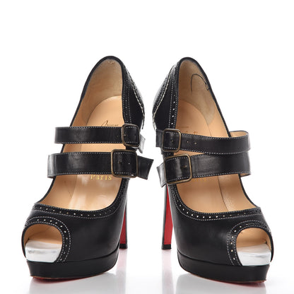 Christian Louboutin Nappa Luly 160 Pumps 34.5 Black 6 of 12