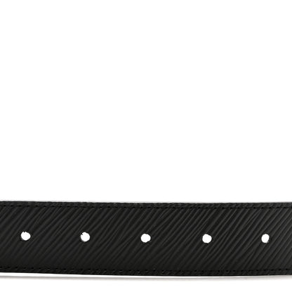Louis Vuitton Epi 30mm LV Twist Belt 90 36 Black 3 of 9