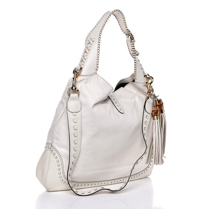 Gucci Calfskin Large New Jackie Hobo Off White 4 of 13