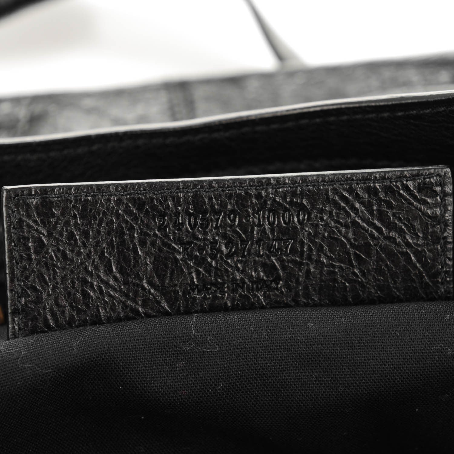 Balenciaga Agneau Classic Hardware Town Black 7 of 7
