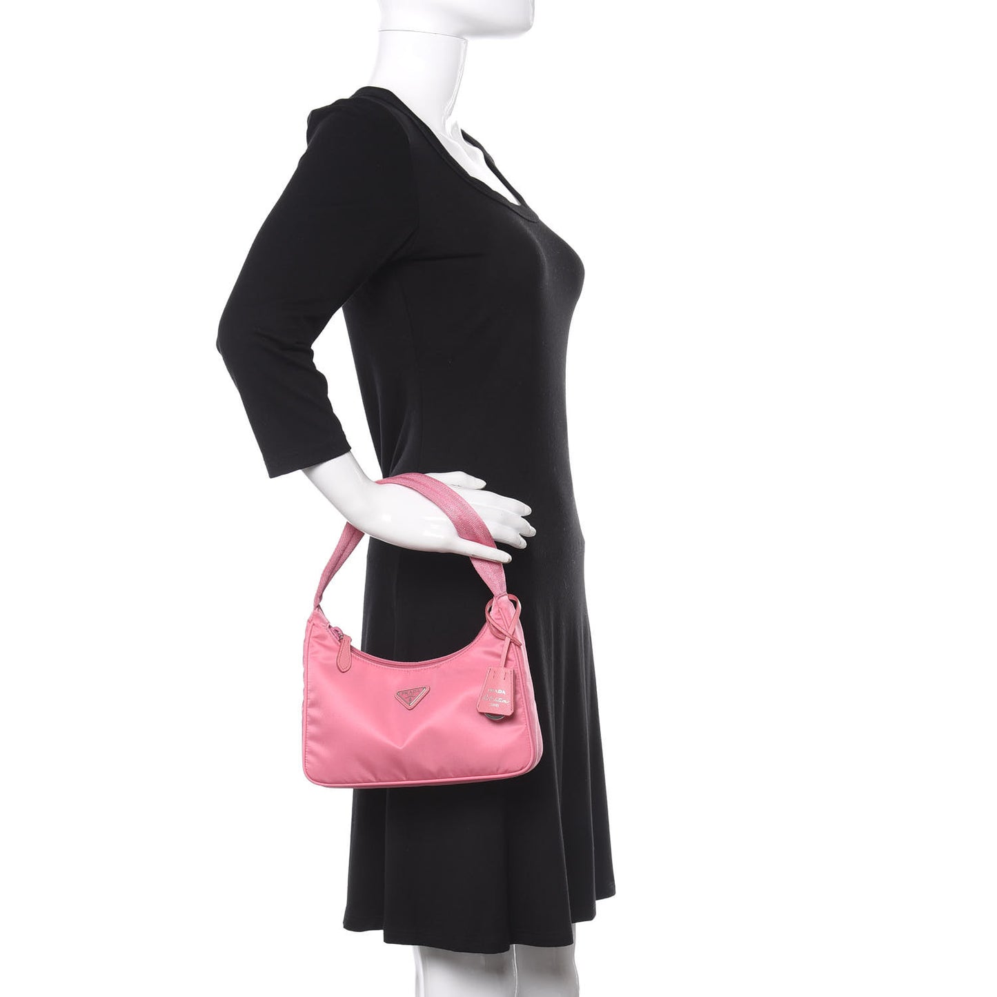 Tessuto Nylon Mini Re-Edition 2000 Bag Begonia