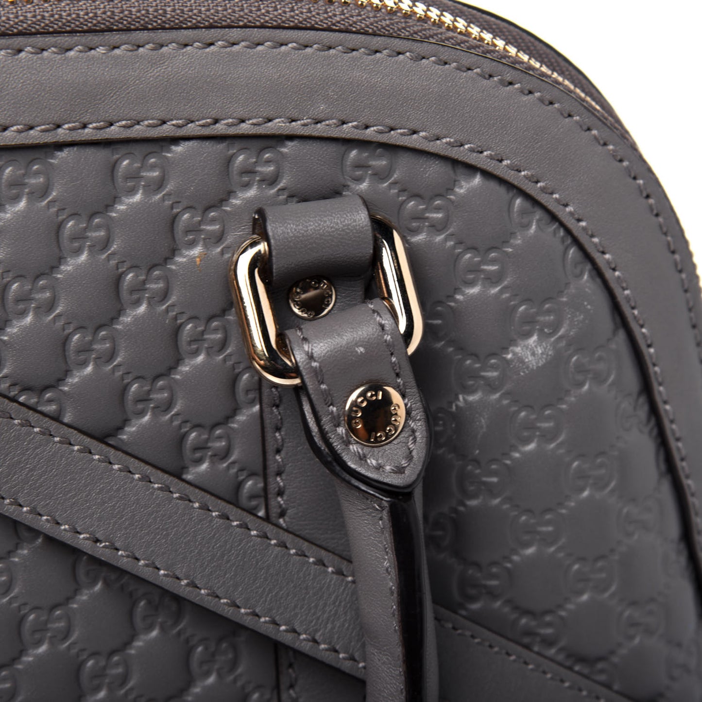 Microguccissima Mini Dome Bag Loess