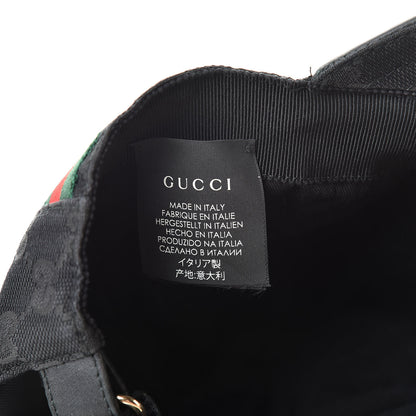 Gucci Monogram Web Baseball Hat M Black 7 of 8