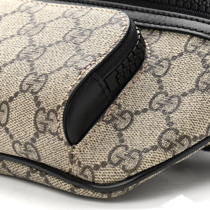 Gucci GG Supreme Monogram Belt Bag Black 11 of 11