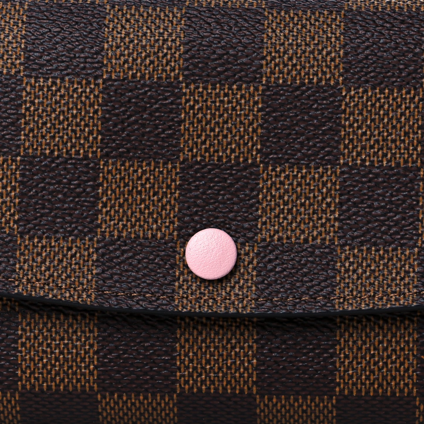 Damier Ebene Emilie Wallet Rose Ballerine