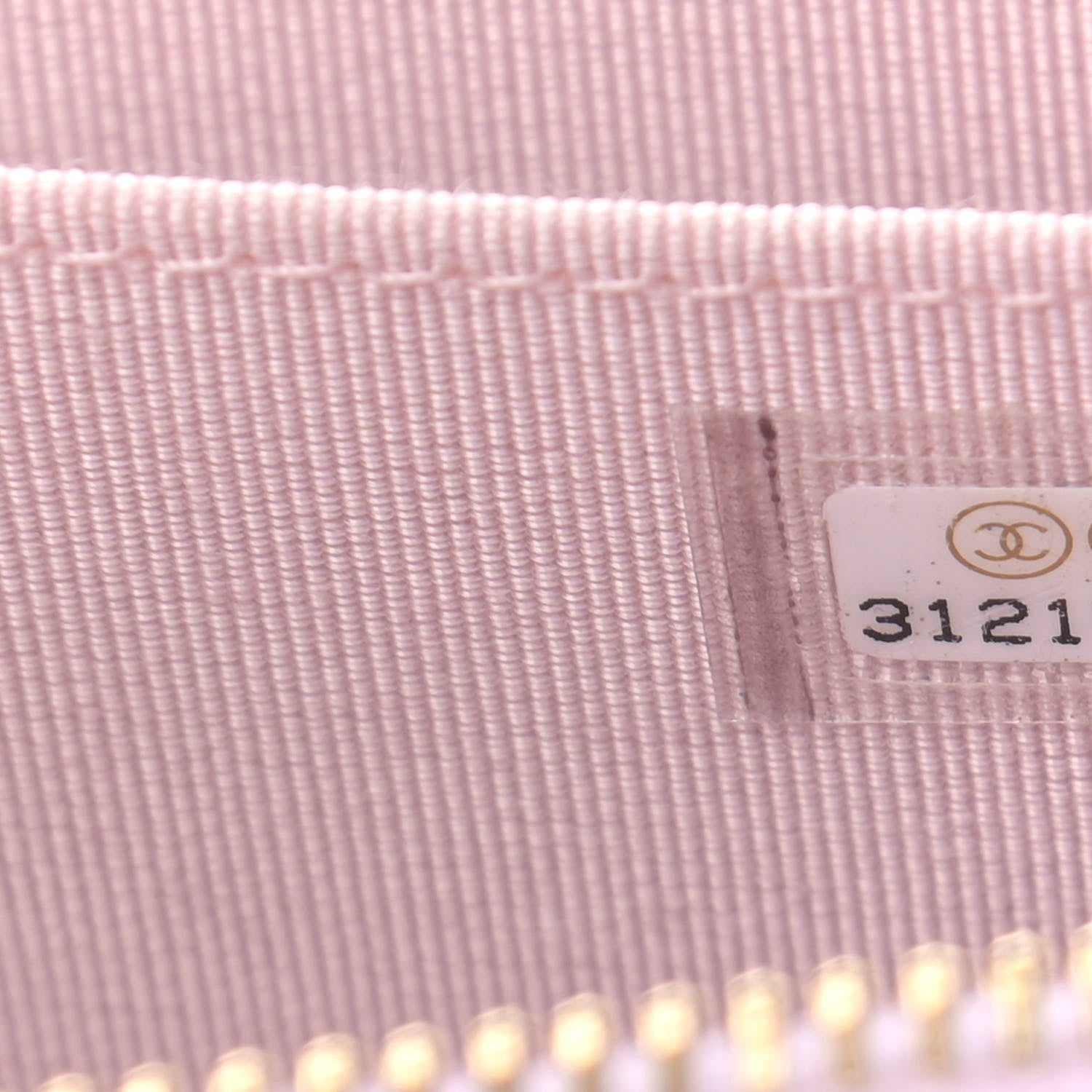 Chanel Caviar Quilted Zip Coin Purse Light Pink 7 of 8