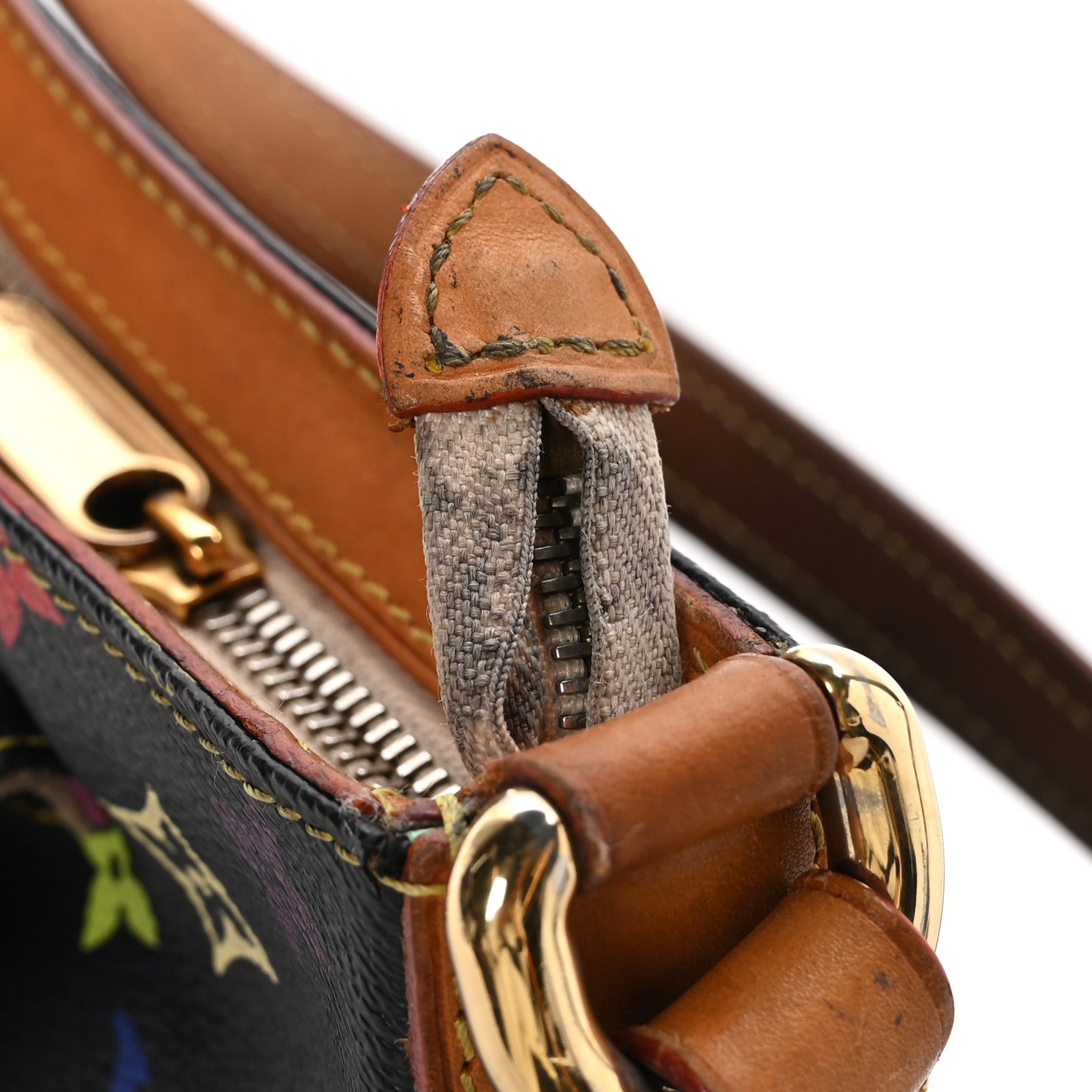 Louis Vuitton Monogram Multicolor Eliza Black 10 of 11