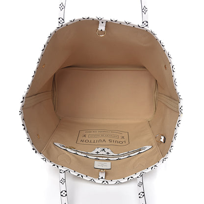Louis Vuitton Monogram Giant Neverfull MM Kaki 6 of 12