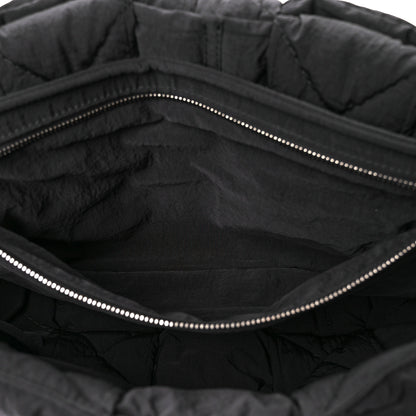 Bottega Veneta Nylon Intrecciato Padded Tech Maxi Cassette Bag Black 6 of 12