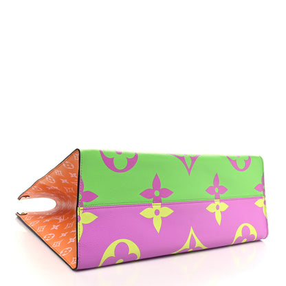 Louis Vuitton Monogram Giant Onthego GM Pink Lilac 4 of 12