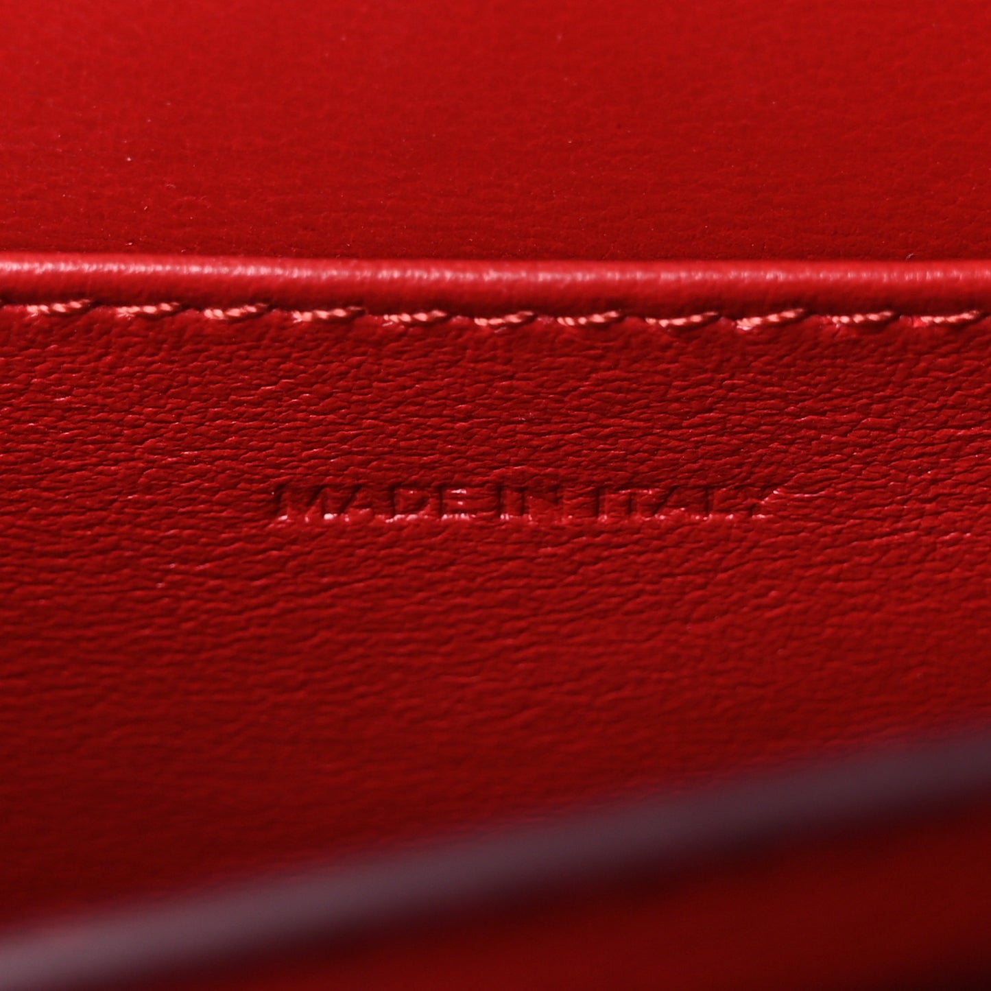 Box Calfskin Teen Classic Box Flap Bag Red
