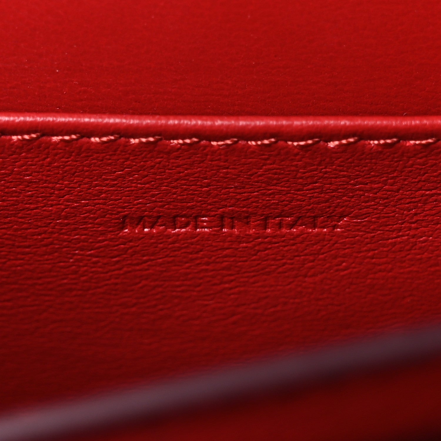 Celine Box Calfskin Teen Classic Box Flap Bag Red 7 of 10