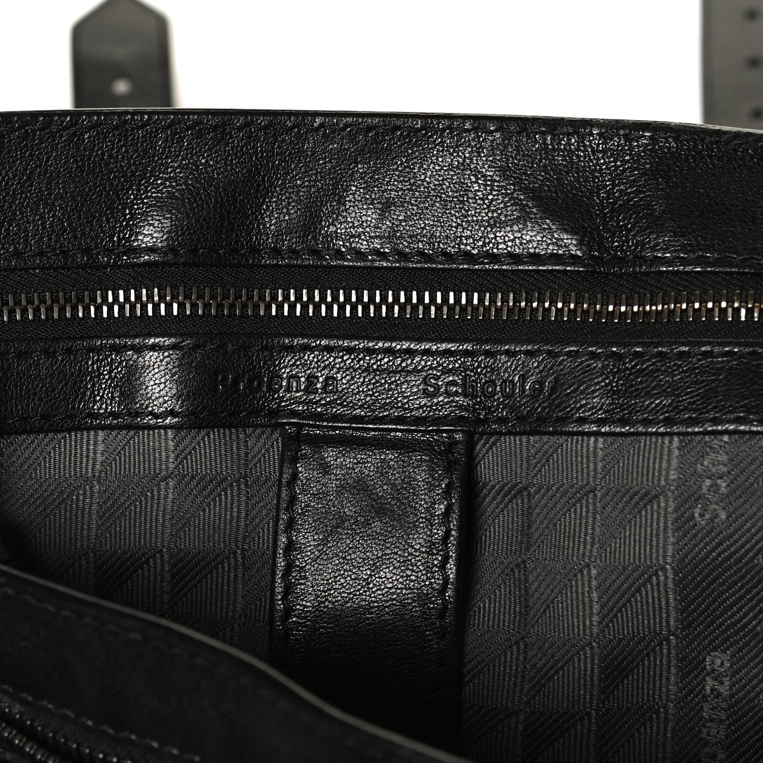 Proenza Schouler Lambskin PS1 Medium Satchel Black 6 of 13