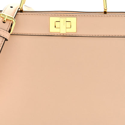 Fendi Shiny Nappa Petite Peekaboo I SEE U Satchel Rosa Confetto 11 of 13