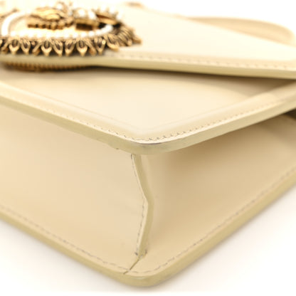Dolce & Gabbana Smooth Calfskin Small Devotion Envelope Top Handle Bag Light Beige 11 of 11