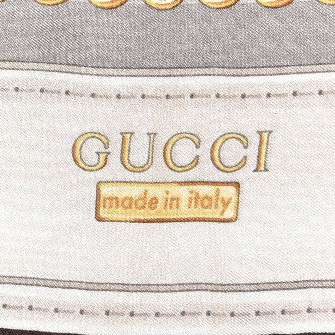 Gucci Silk Interlocking G Belts Scarf 2 of 3
