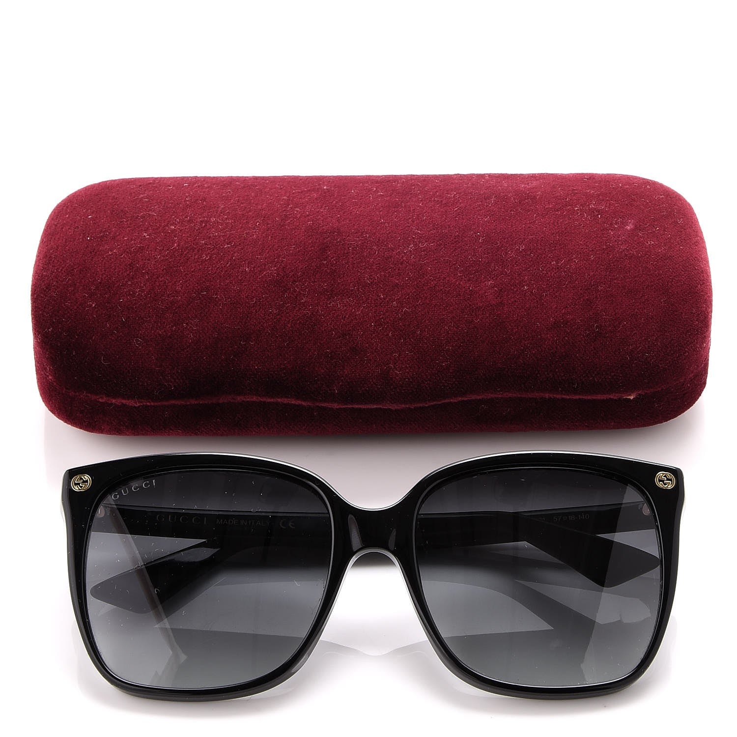 Gucci GG Sunglasses GG0022/S Black 8 of 8