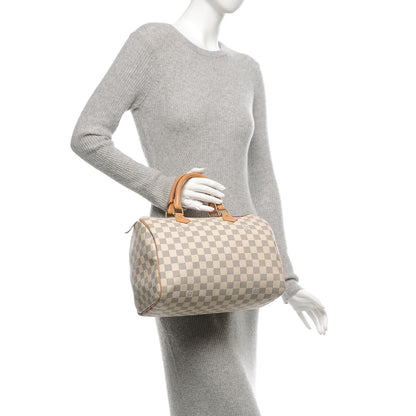 Louis Vuitton Damier Azur Speedy 30 2 of 6
