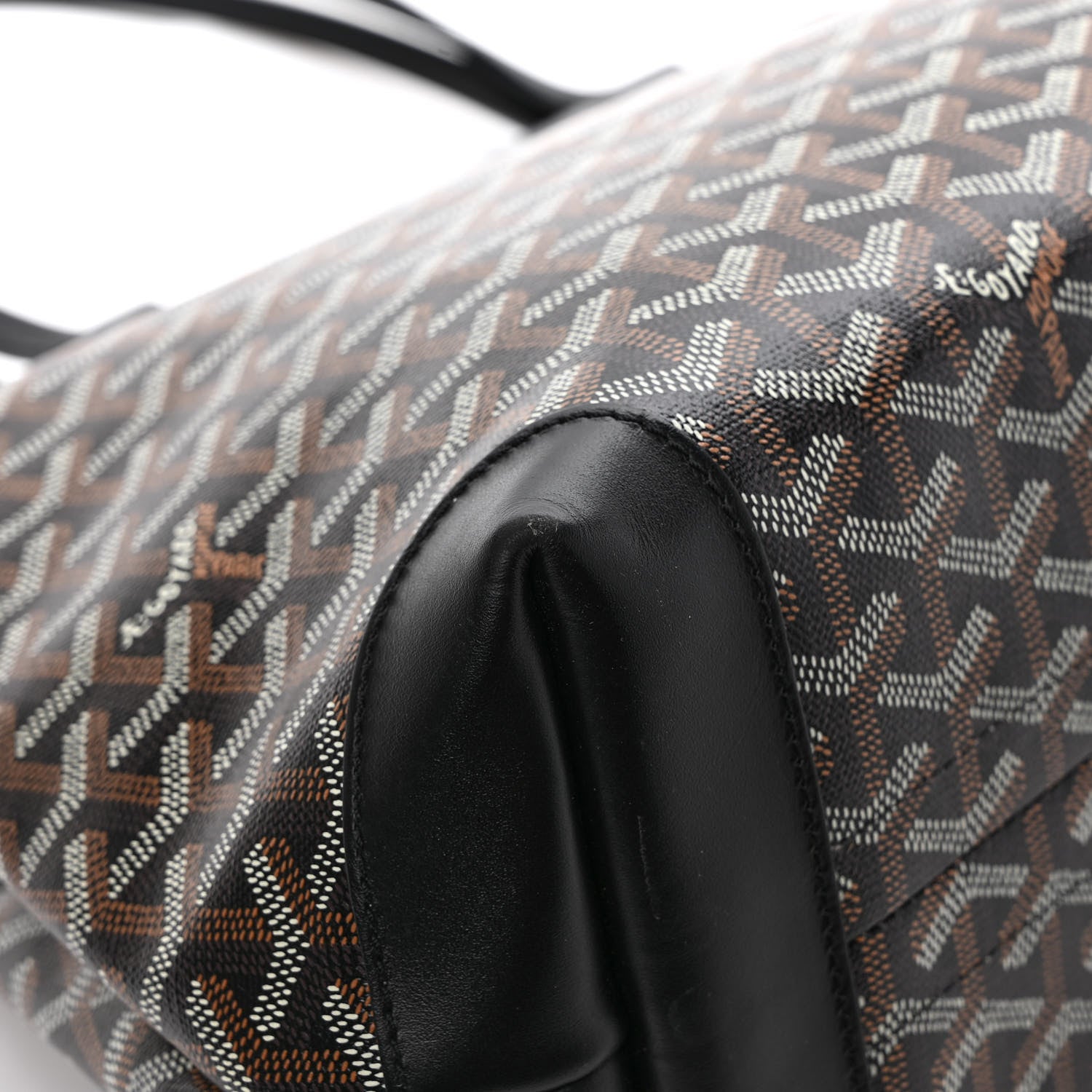 Goyard Goyardine Bellechasse PM Black 9 of 10