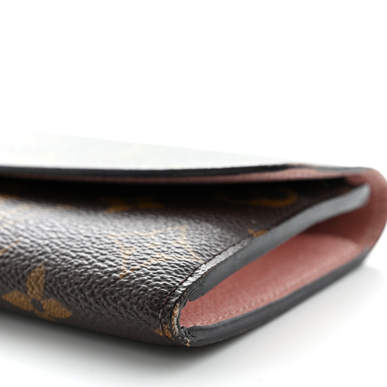 Louis Vuitton Monogram Emilie Wallet Rose Ballerine 9 of 15