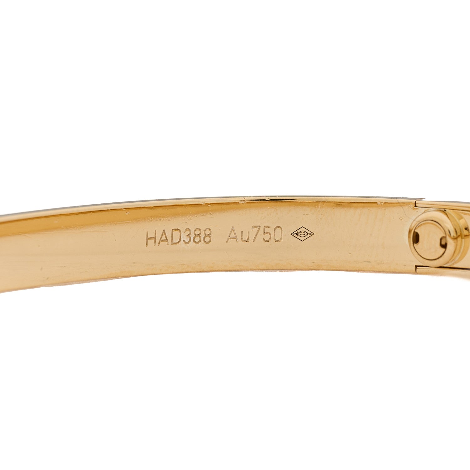 Cartier 18K Yellow Gold LOVE Bracelet 18 4 of 6