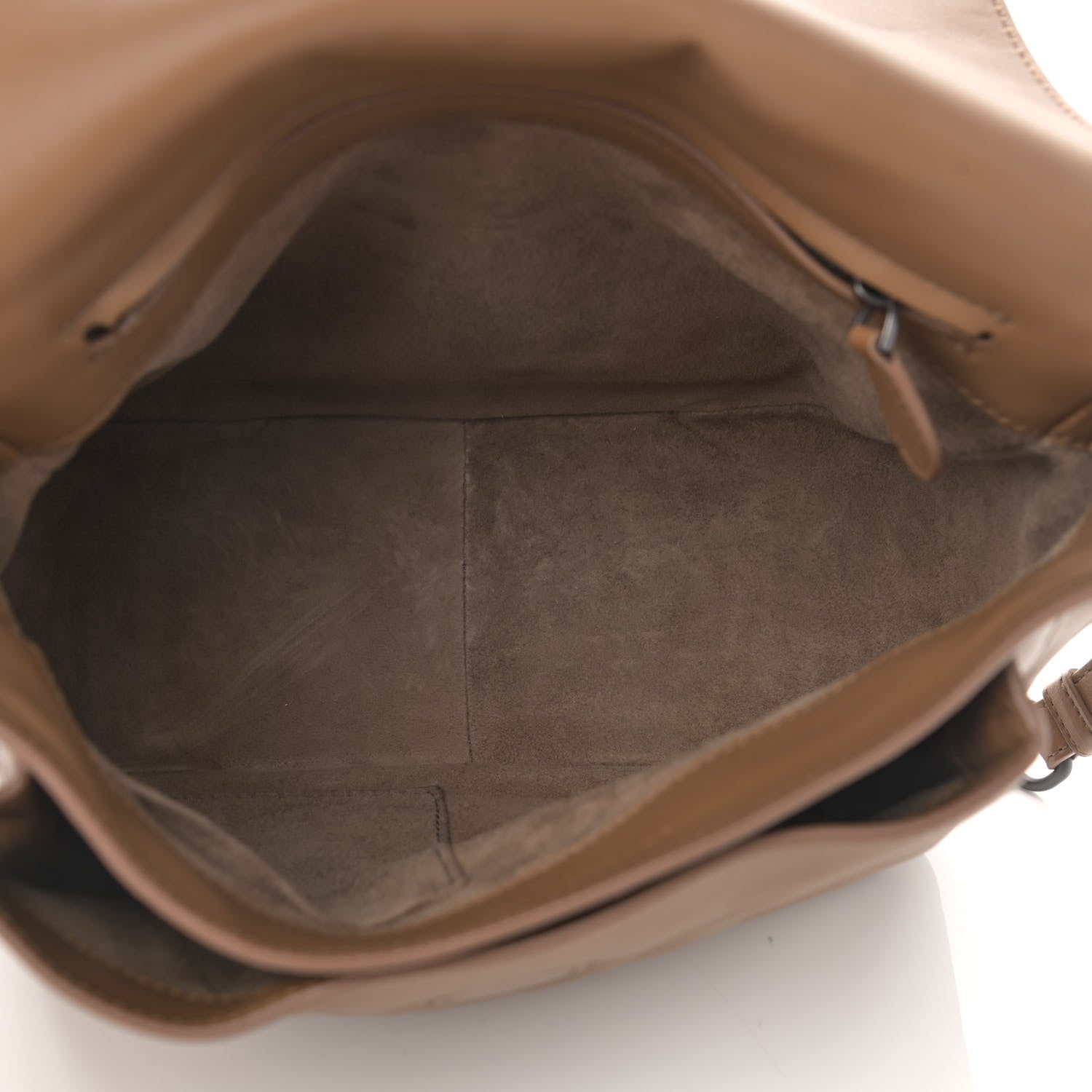 Bottega Veneta Nappa Small Intrecciato Saddle Crossbody Camel 5 of 12