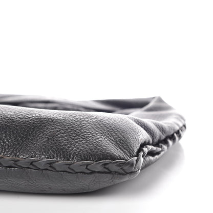 Bottega Veneta Cervo Braided Mini Veneta Hobo Black 6 of 10