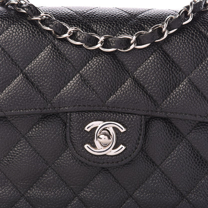 Chanel Caviar Quilted Mini Square Flap Black 10 of 12