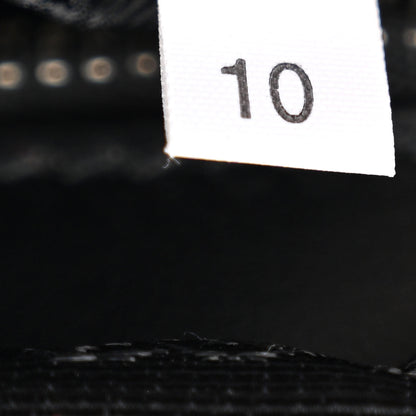 Prada Saffiano Travel Small Brique Top Handle Crossbody Bag Black 9 of 12