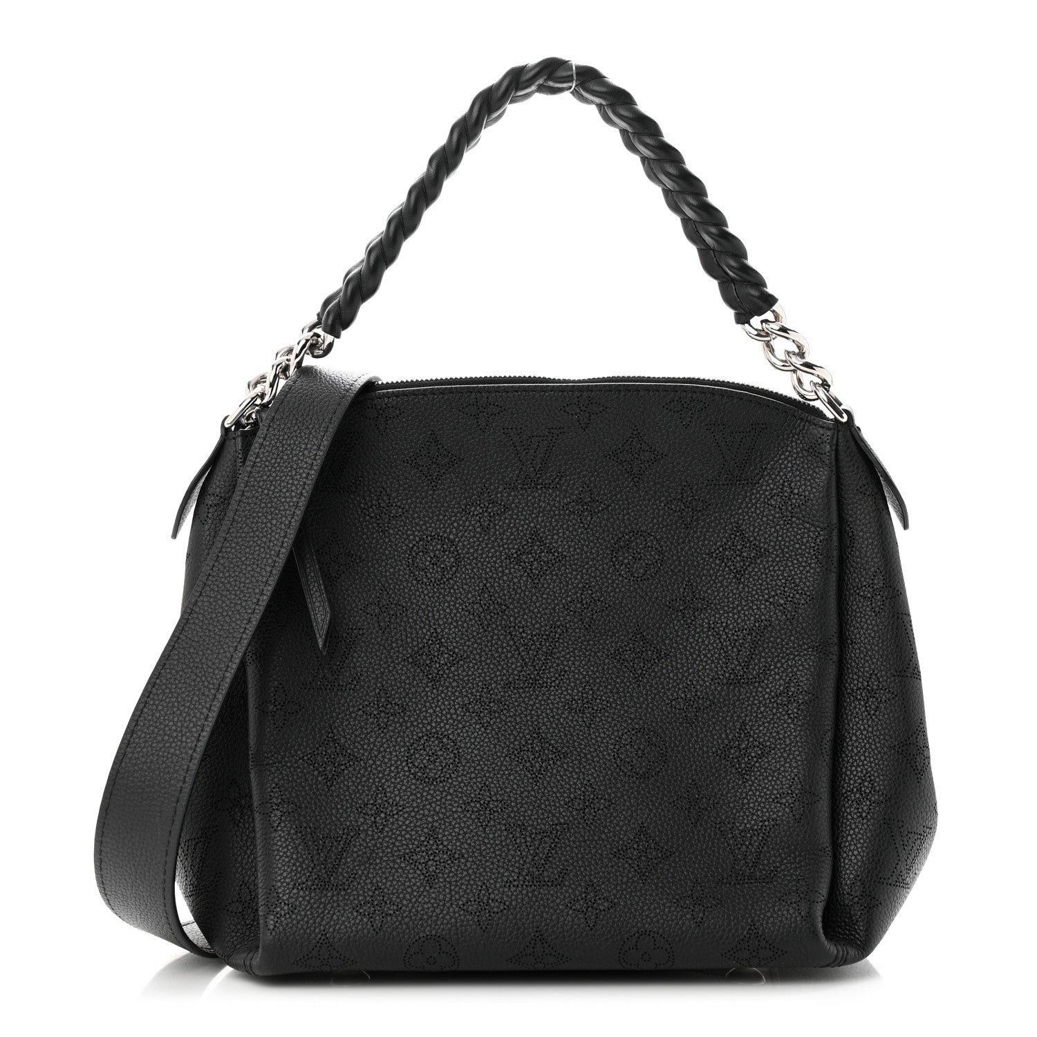 Louis Vuitton Mahina Babylone Chain BB Black 1 of 10