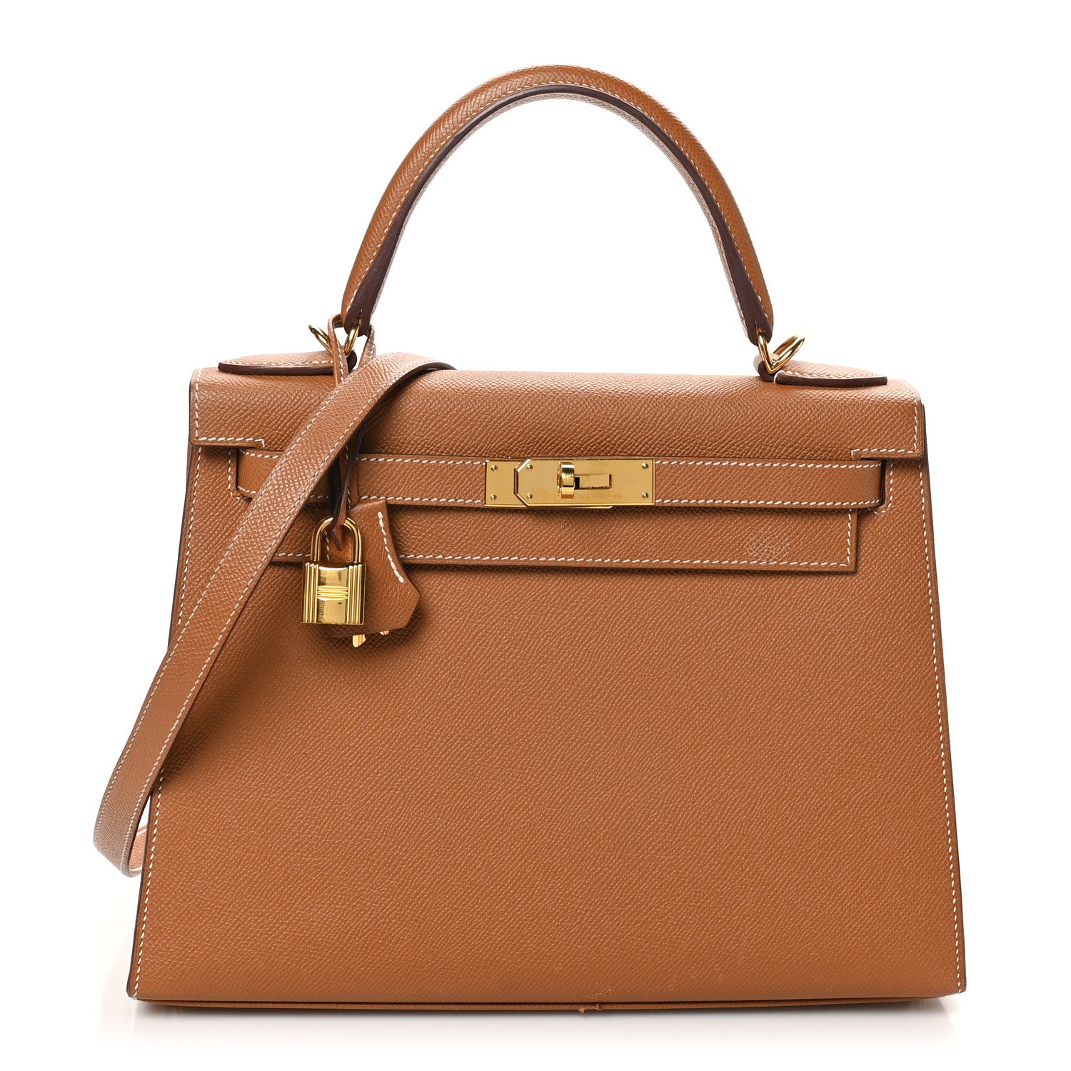 Hermes Epsom Kelly Sellier 28 Gold 1 of 12