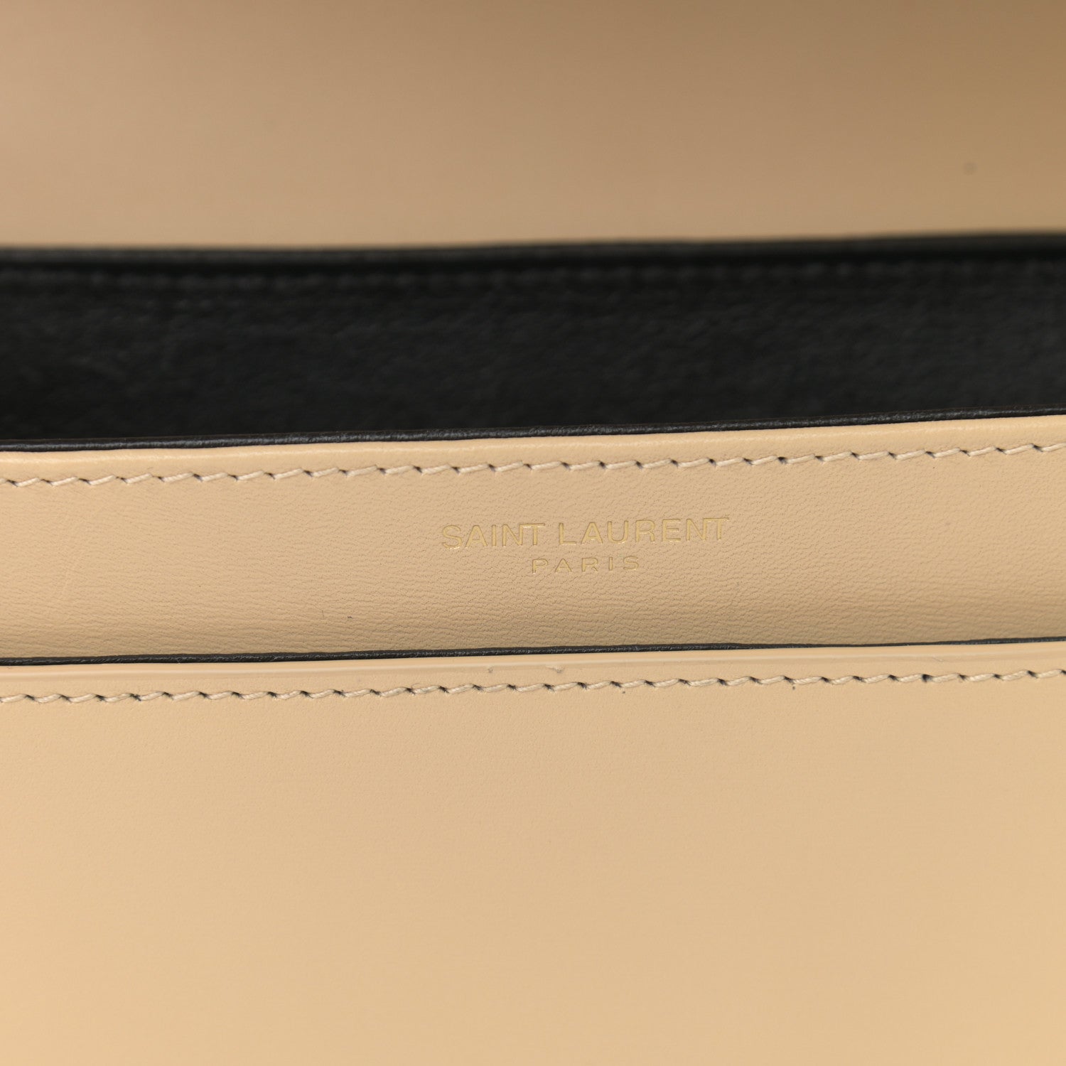 Saint Laurent Smooth Calfskin Small Solferino Satchel Ivory Natural 7 of 11