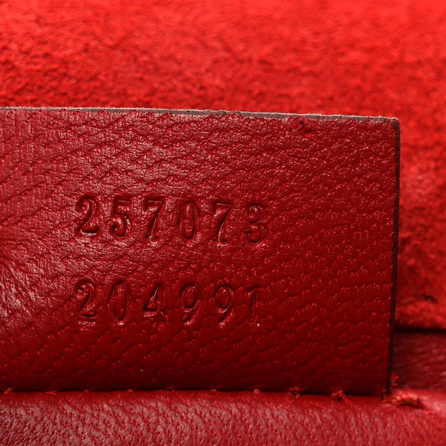 Patent Microguccissima Small Broadway Clutch Red