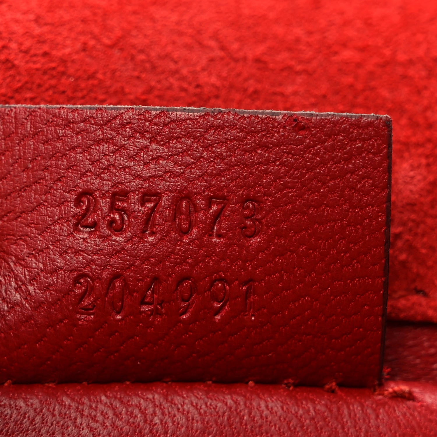 Gucci Patent Microguccissima Small Broadway Clutch Red 7 of 7