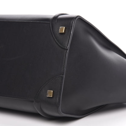 Celine Smooth Calfskin Mini Luggage Black 8 of 13
