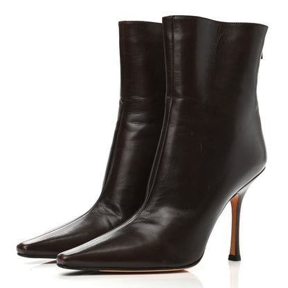 Jimmy Choo Calfskin Boots 38 Brown 3 of 15