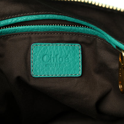 Chloe Calfskin Medium Marcie Satchel Jade Green 6 of 28