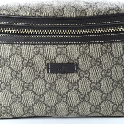 Gucci GG Supreme Monogram Belt Bag Dark Brown 10 of 10