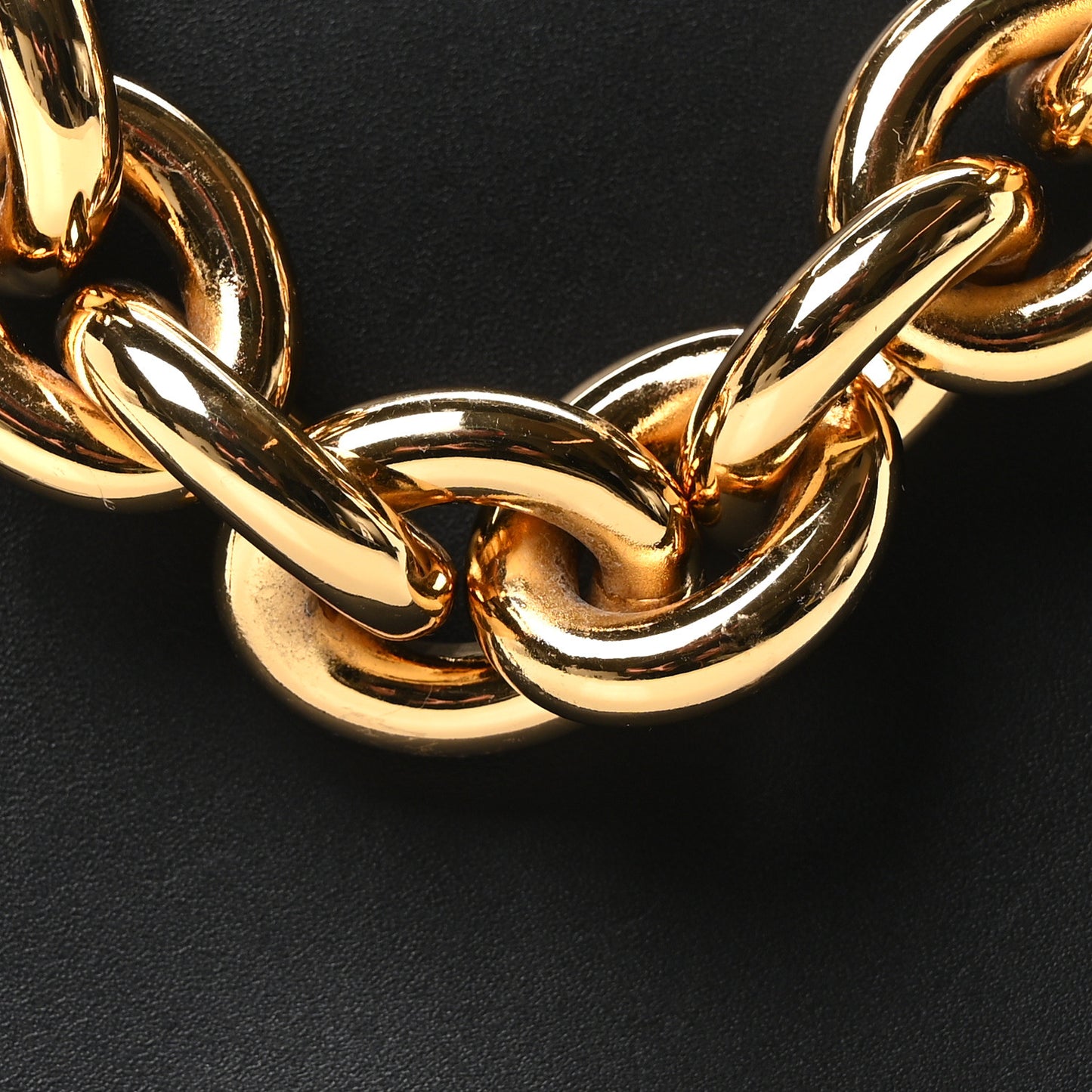 Calfskin Mount Envelope Bag Black